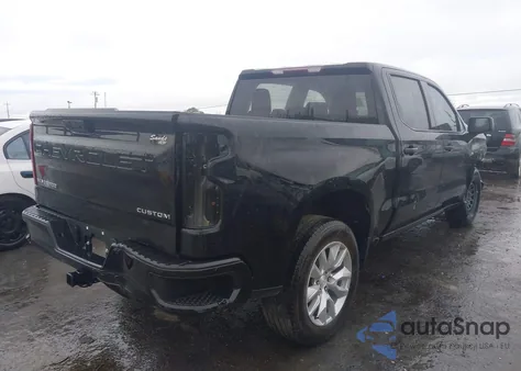 2022 Chevrolet Silverado 1500 2Wd Short Bed Custom from USA, damaged, VIN 3GCPABEK3NG513246